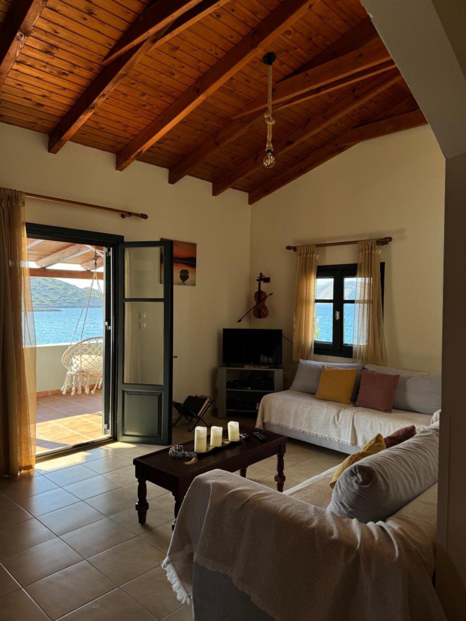 Tholos Alexandra'S Beachfront House Kavoúsion Eksteriør bilde